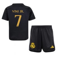 Camiseta Real Madrid Vinicius Junior #7 Tercera Equipación para niños 2023-24 manga corta (+ pantalones cortos)